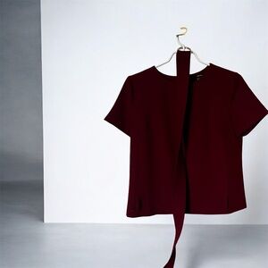 Forever 21 Deep Red Short Sleeve Tee